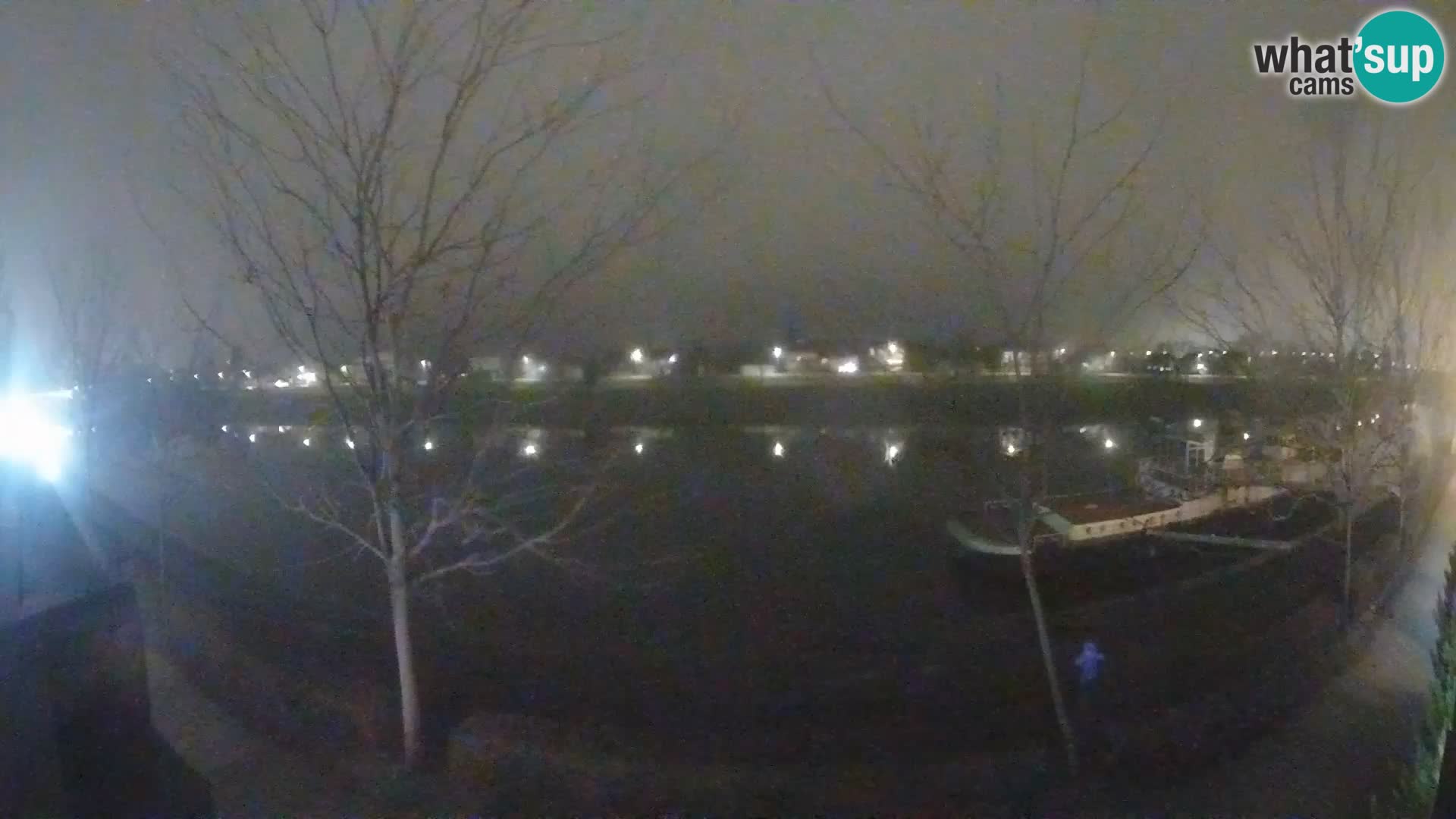 Sisak webcam en direct – vue sur la rivière Kolpa – Croatie