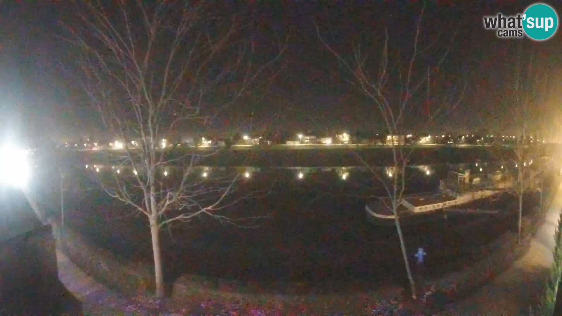 Sisak webcam en vivo Kolpa river view – Croacia