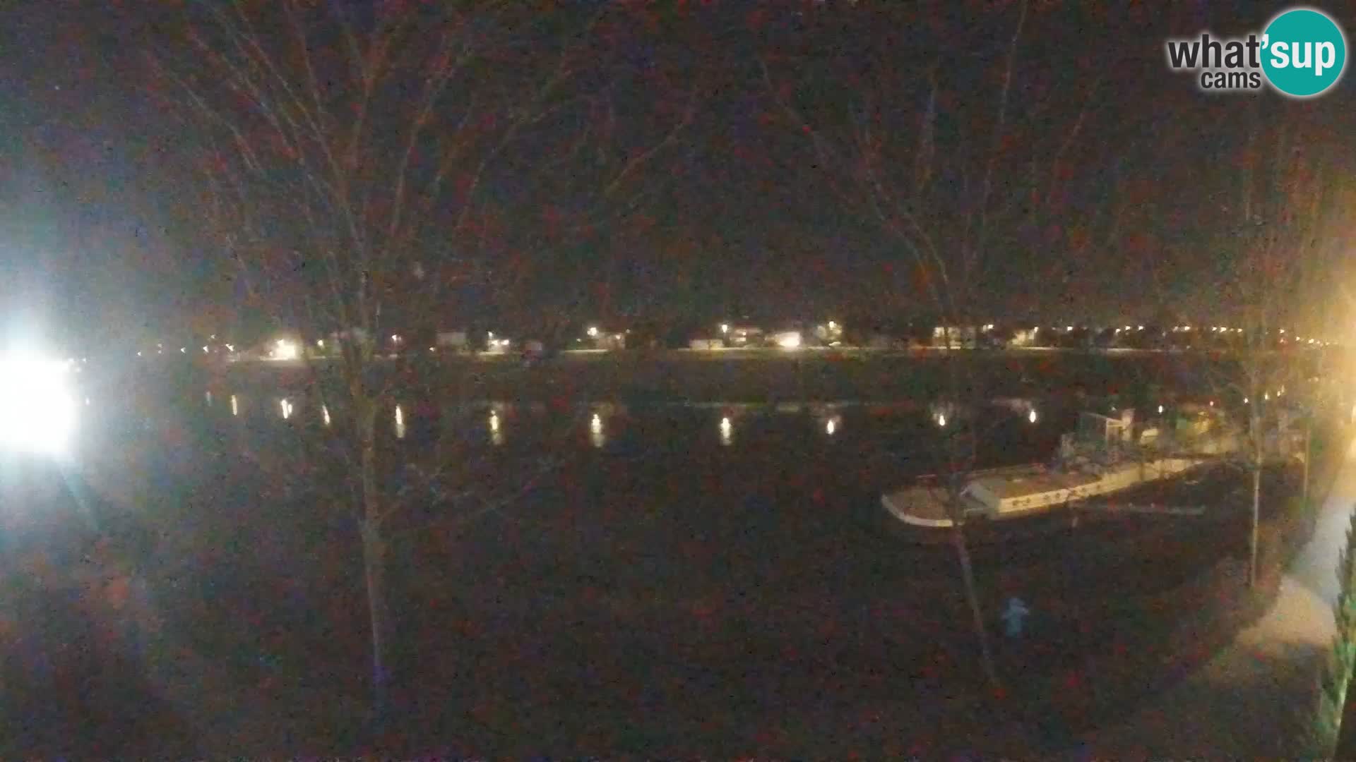 Sisak live webcam pogled na reku Kolpu