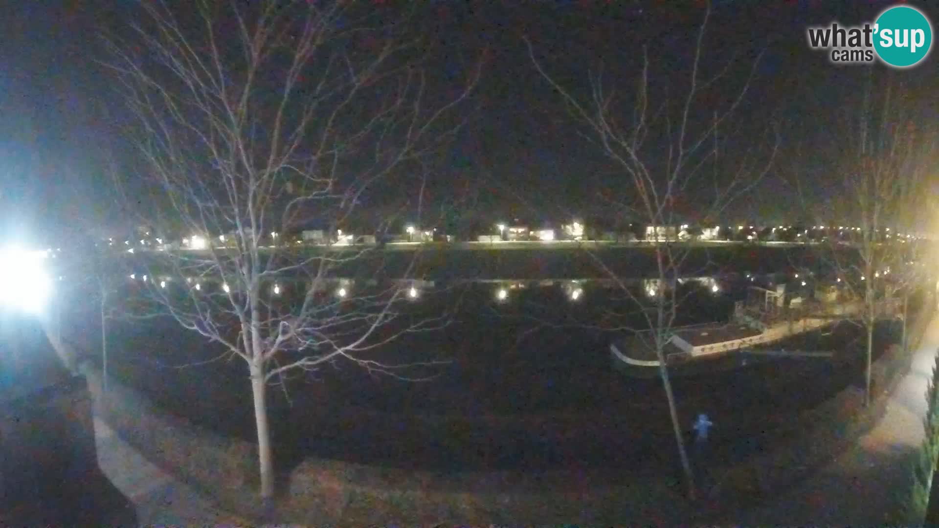 Sisak webcam en vivo Kolpa river view – Croacia