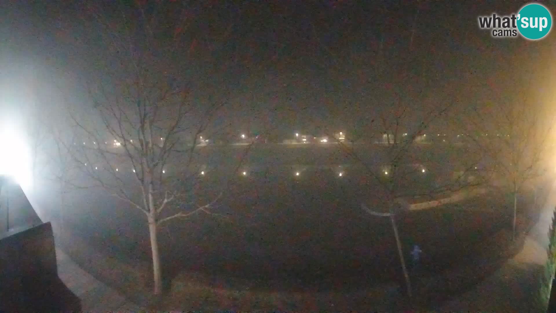 Sisak live webcam – vista sul fiume Kolpa – Croazia