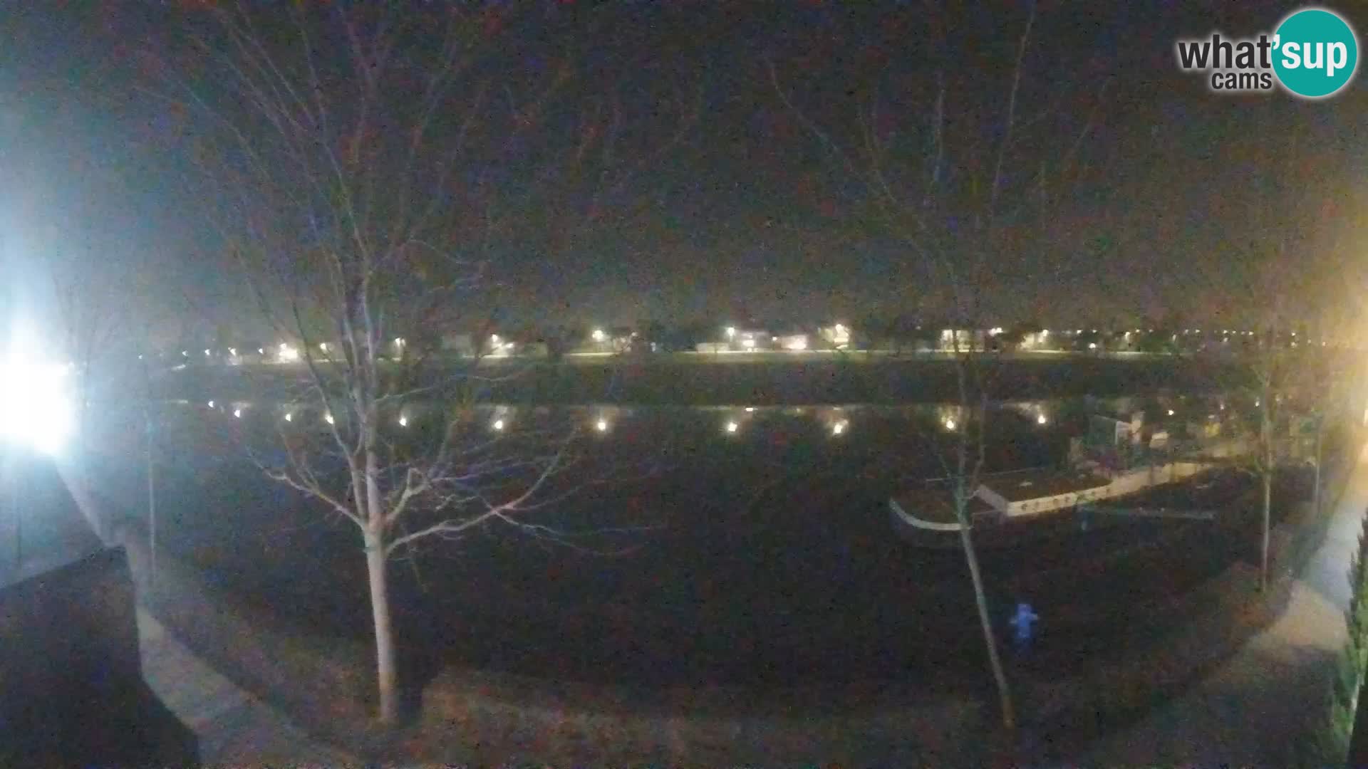 Sisak Live-Webcam Blick auf den Fluss Kolpa – Kroatien