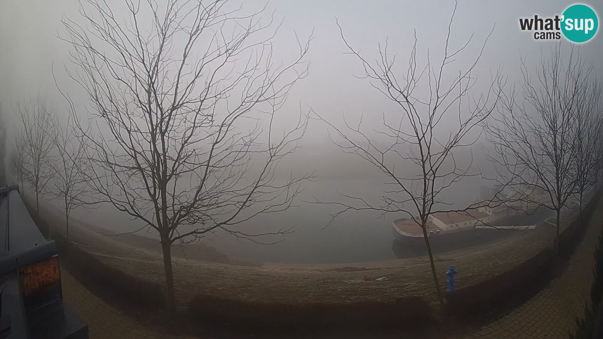 Sisak live webcam Kolpa river view – Croatia