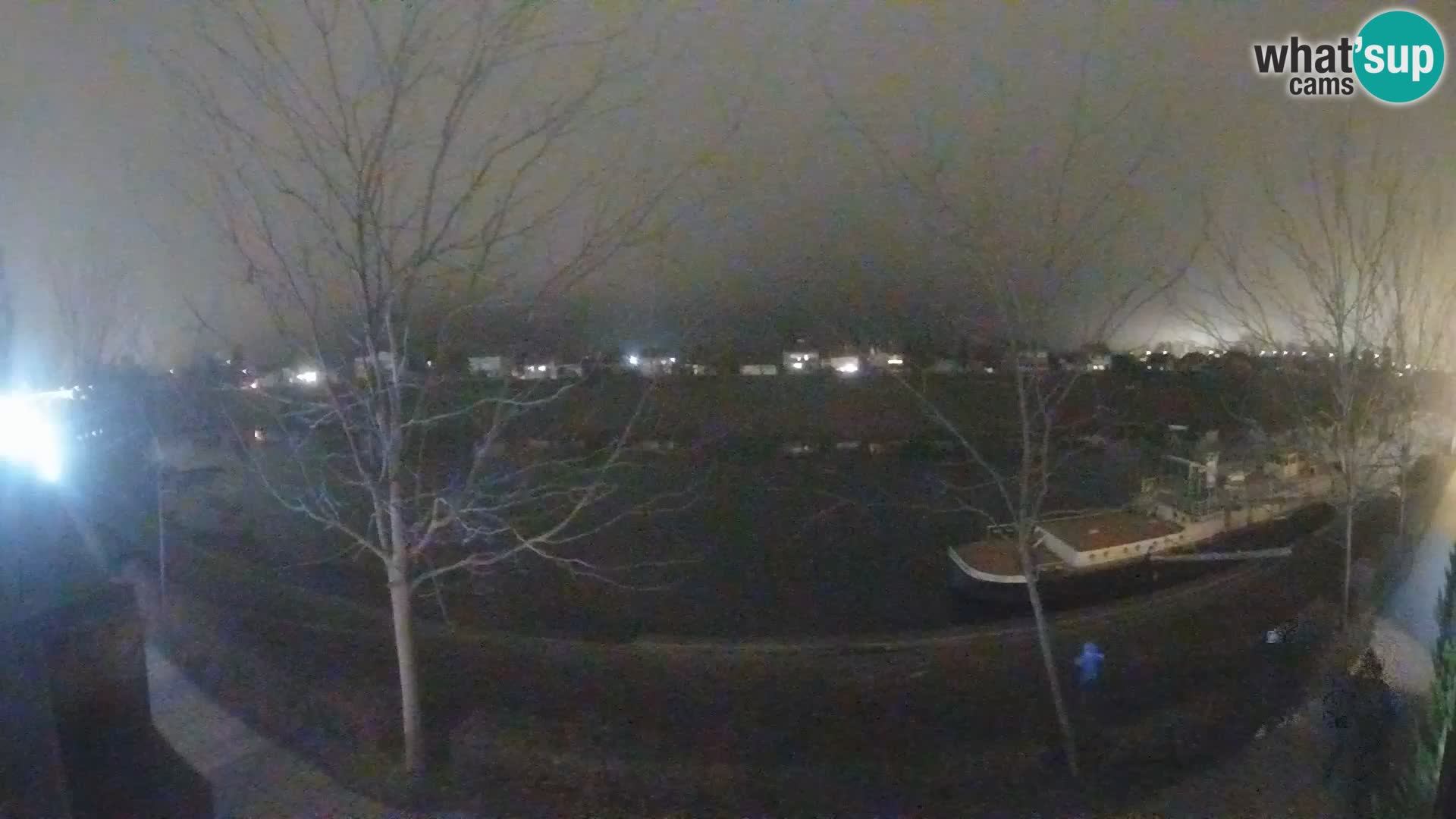 Sisak webcam en direct – vue sur la rivière Kolpa – Croatie