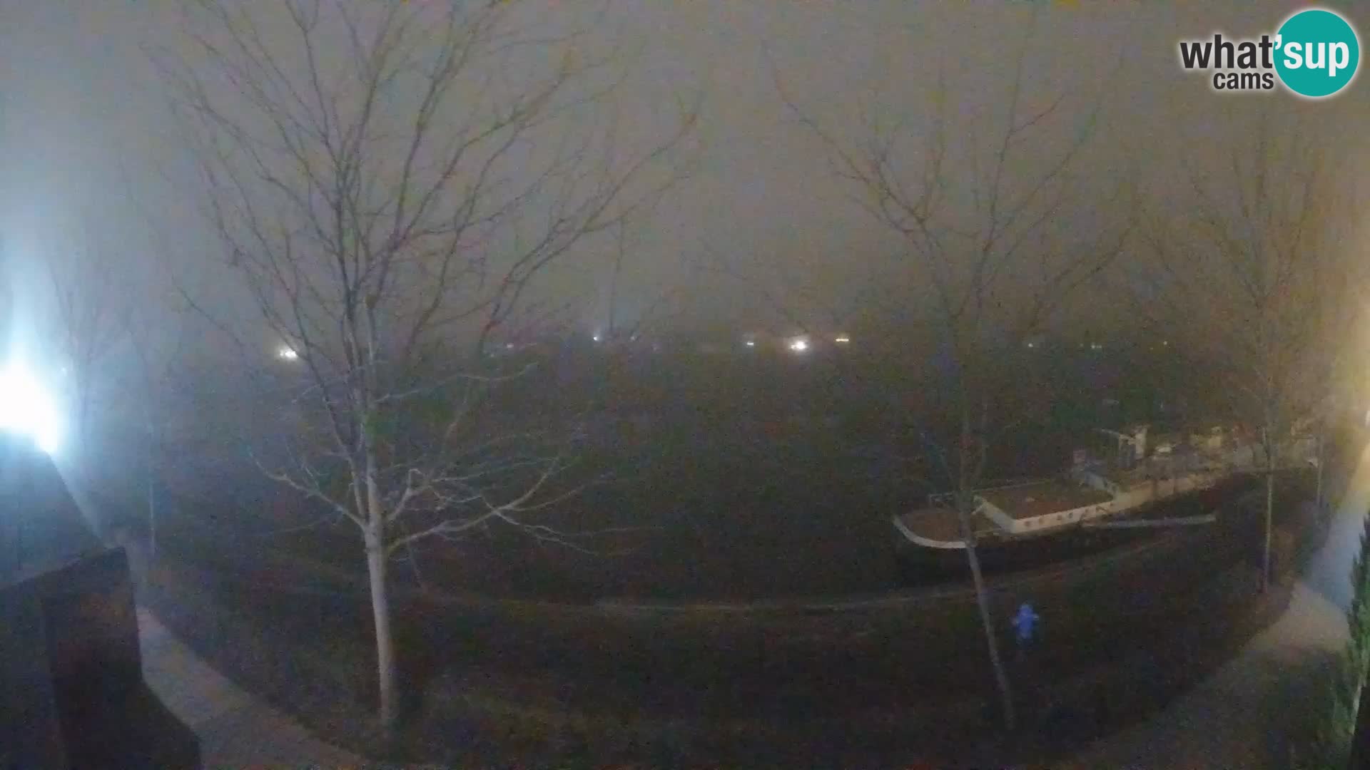 Sisak live webcam – vista sul fiume Kolpa – Croazia
