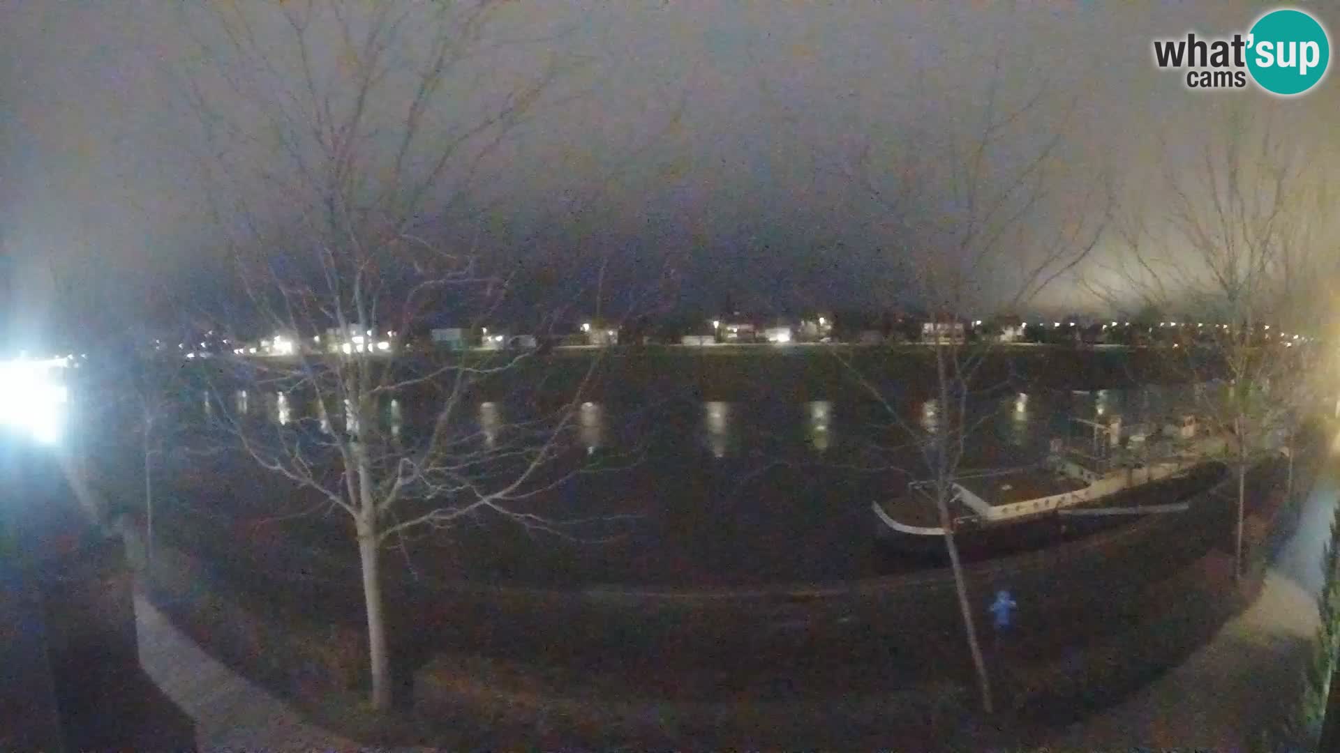 Sisak live webcam pogled na reku Kolpu