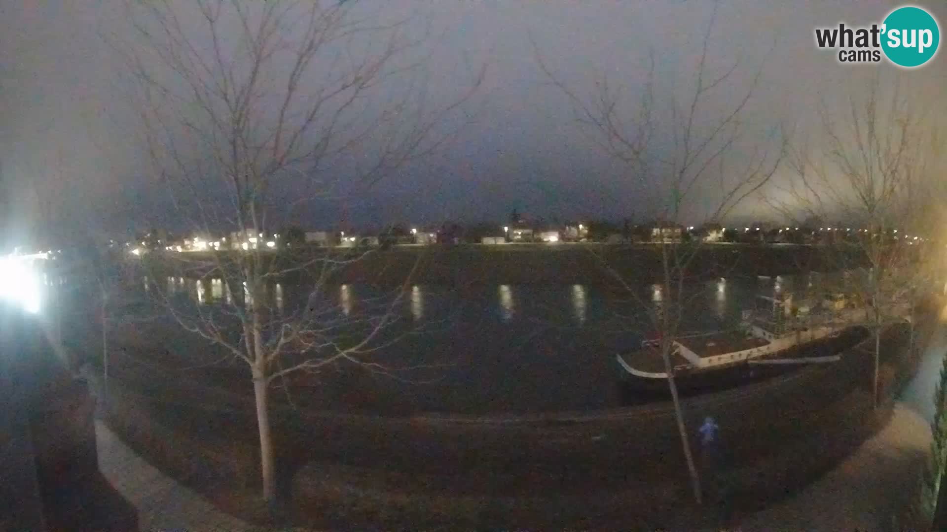 Sisak webcam en direct – vue sur la rivière Kolpa – Croatie