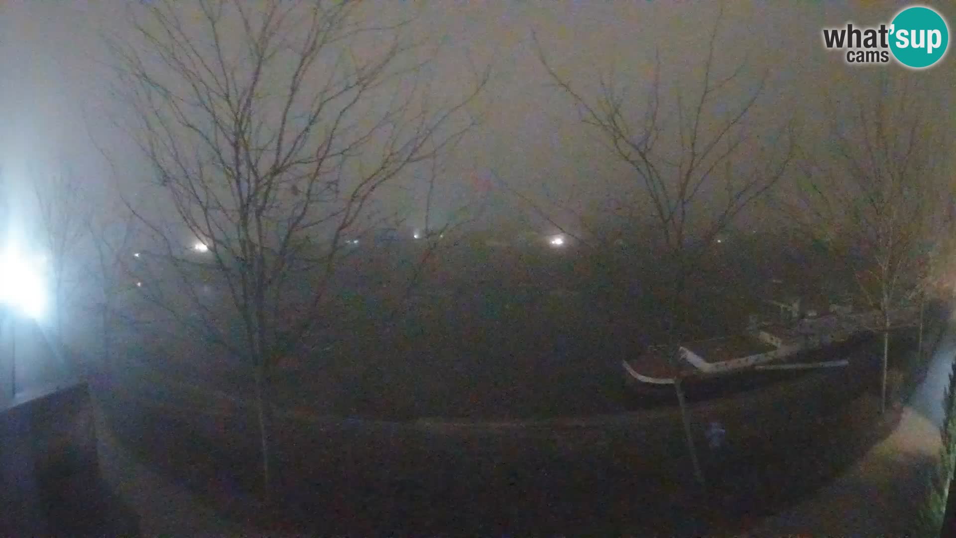 Sisak live webcam – vista sul fiume Kolpa – Croazia