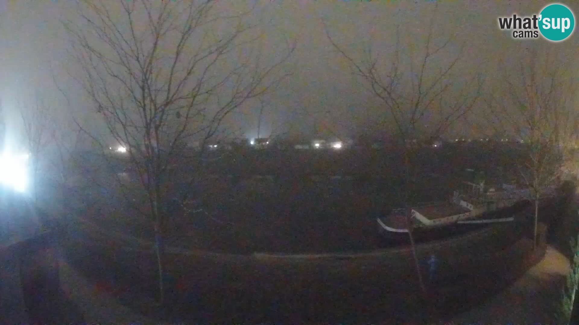 Sisak live webcam pogled na reku Kolpu