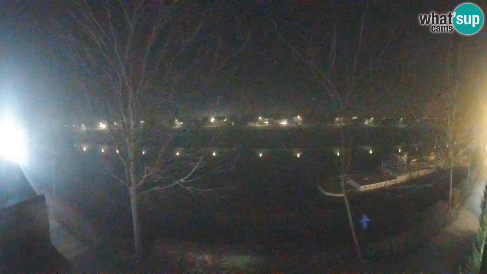 Sisak live webcam – vista sul fiume Kolpa – Croazia