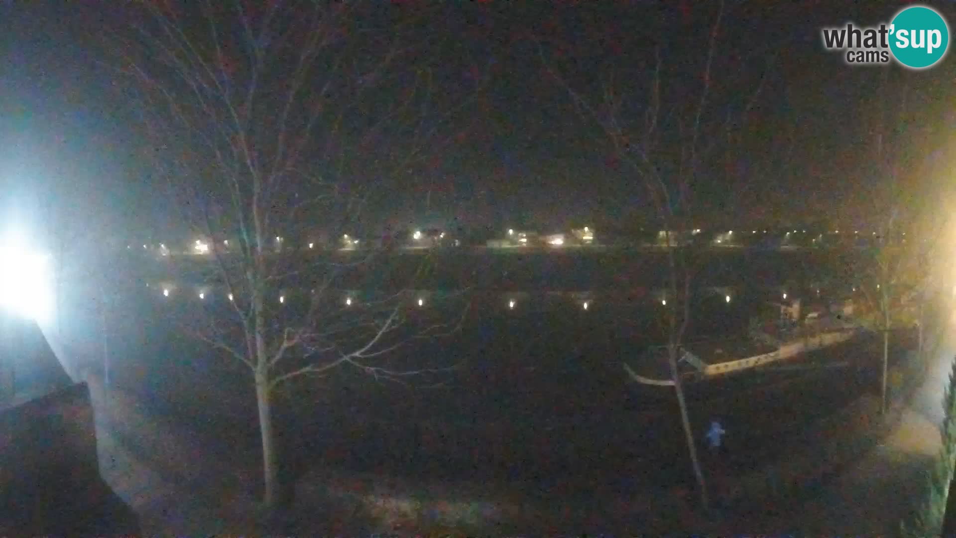 Sisak live webcam – vista sul fiume Kolpa – Croazia