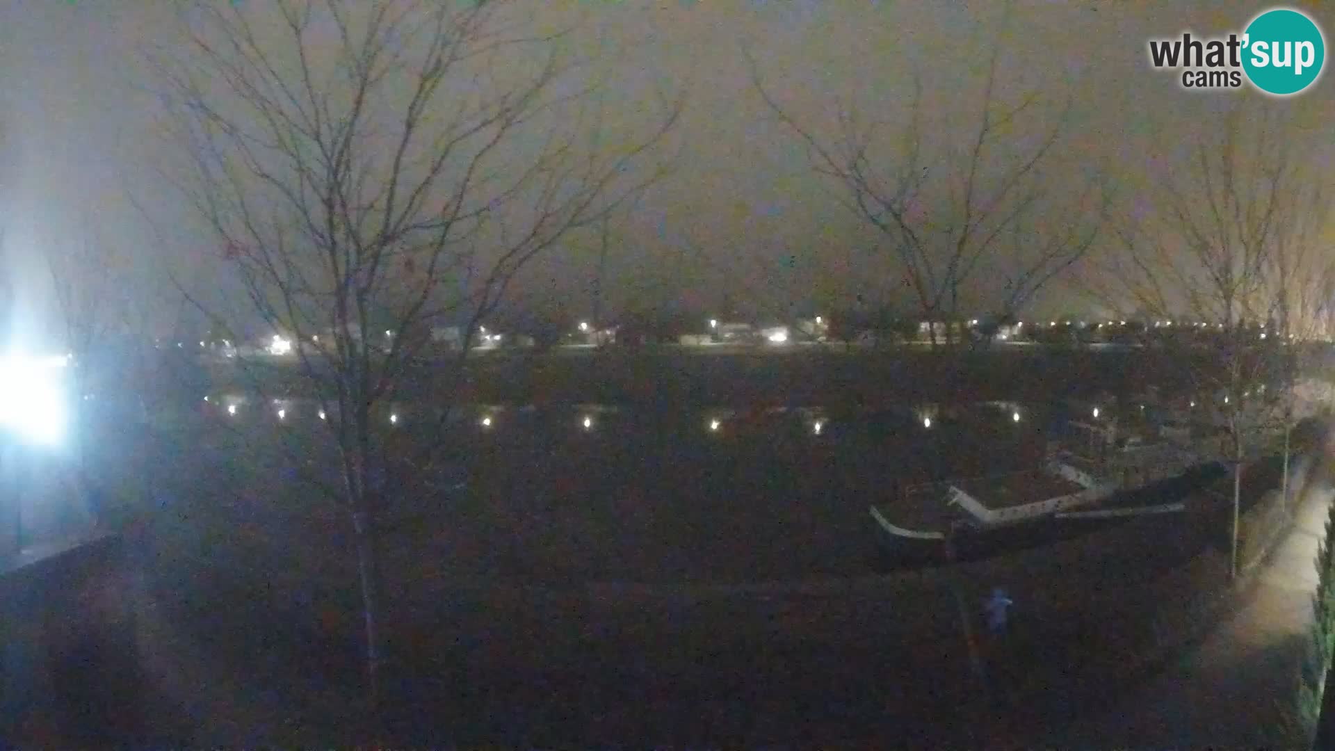 Sisak live webcam – vista sul fiume Kolpa – Croazia