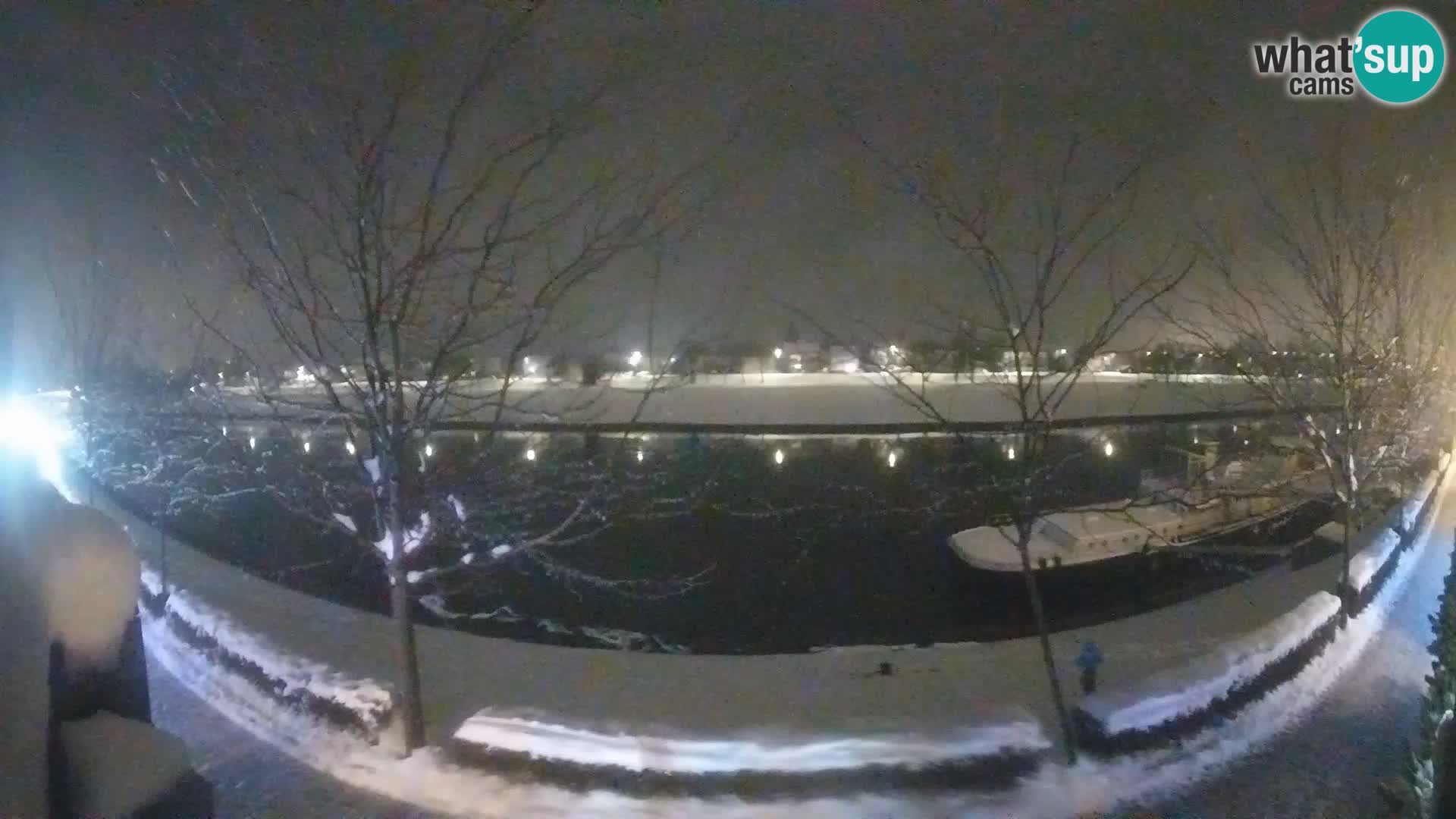 Sisak Live-Webcam Blick auf den Fluss Kolpa – Kroatien