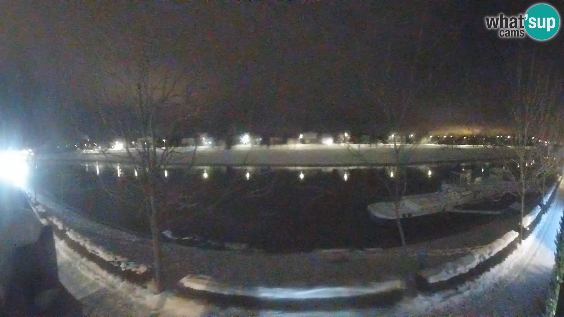 Sisak live webcam Kolpa river view – Croatia