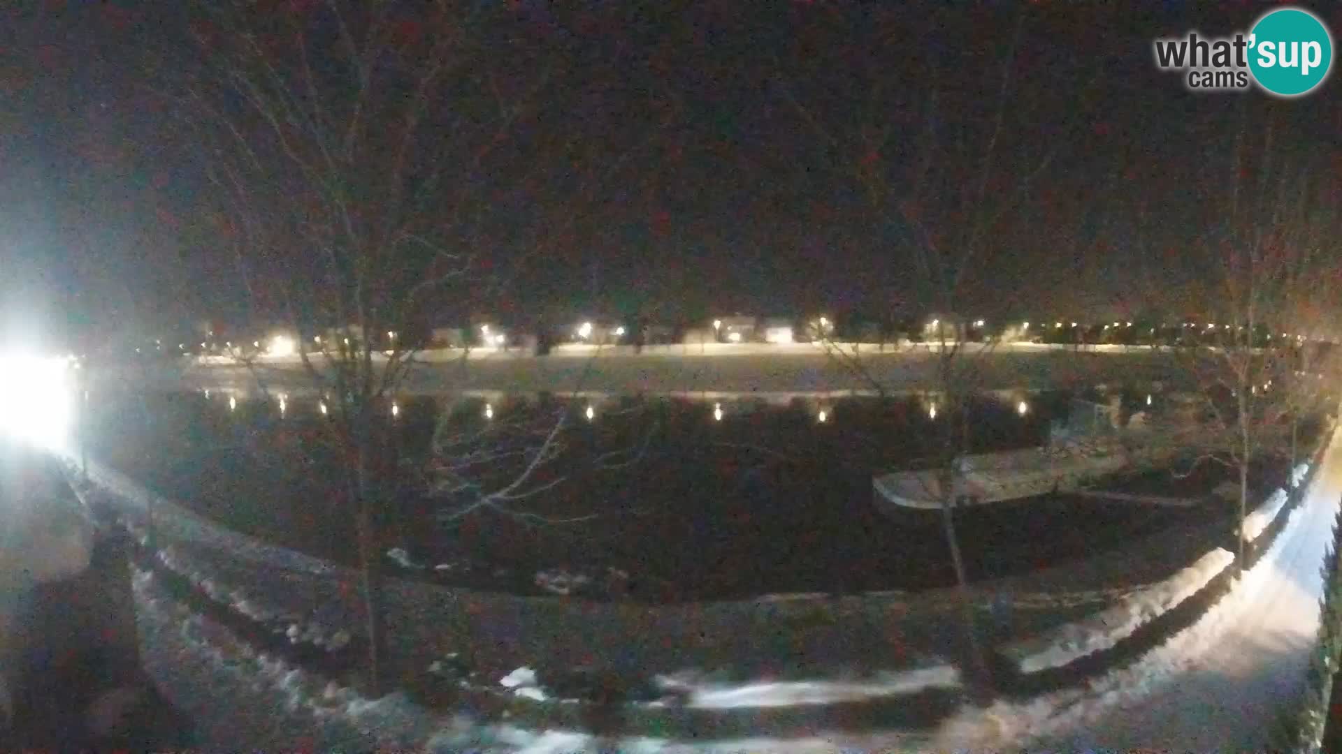 Sisak live webcam pogled na reku Kolpu
