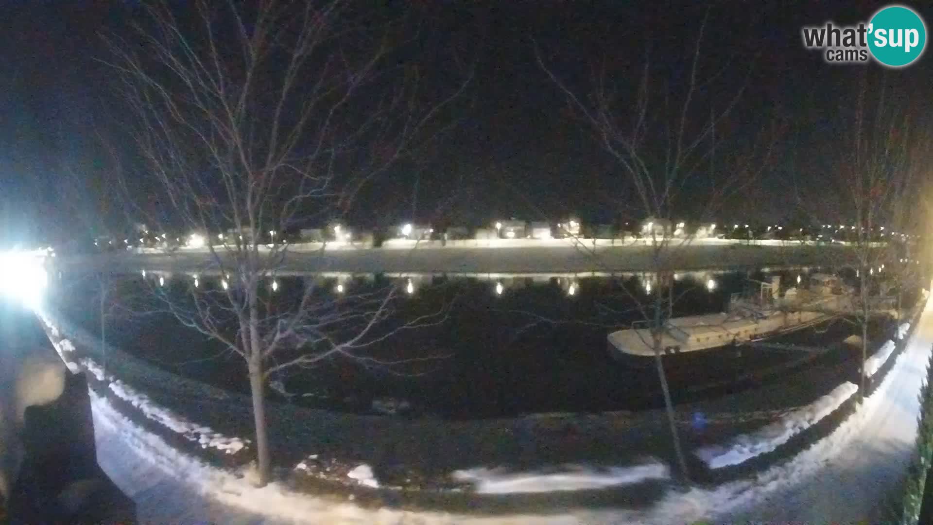 Sisak webcam en vivo Kolpa river view – Croacia