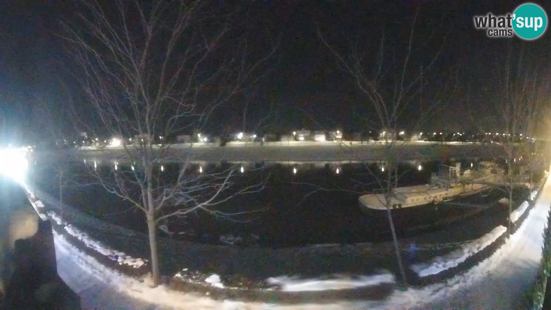 Sisak Live-Webcam Blick auf den Fluss Kolpa – Kroatien