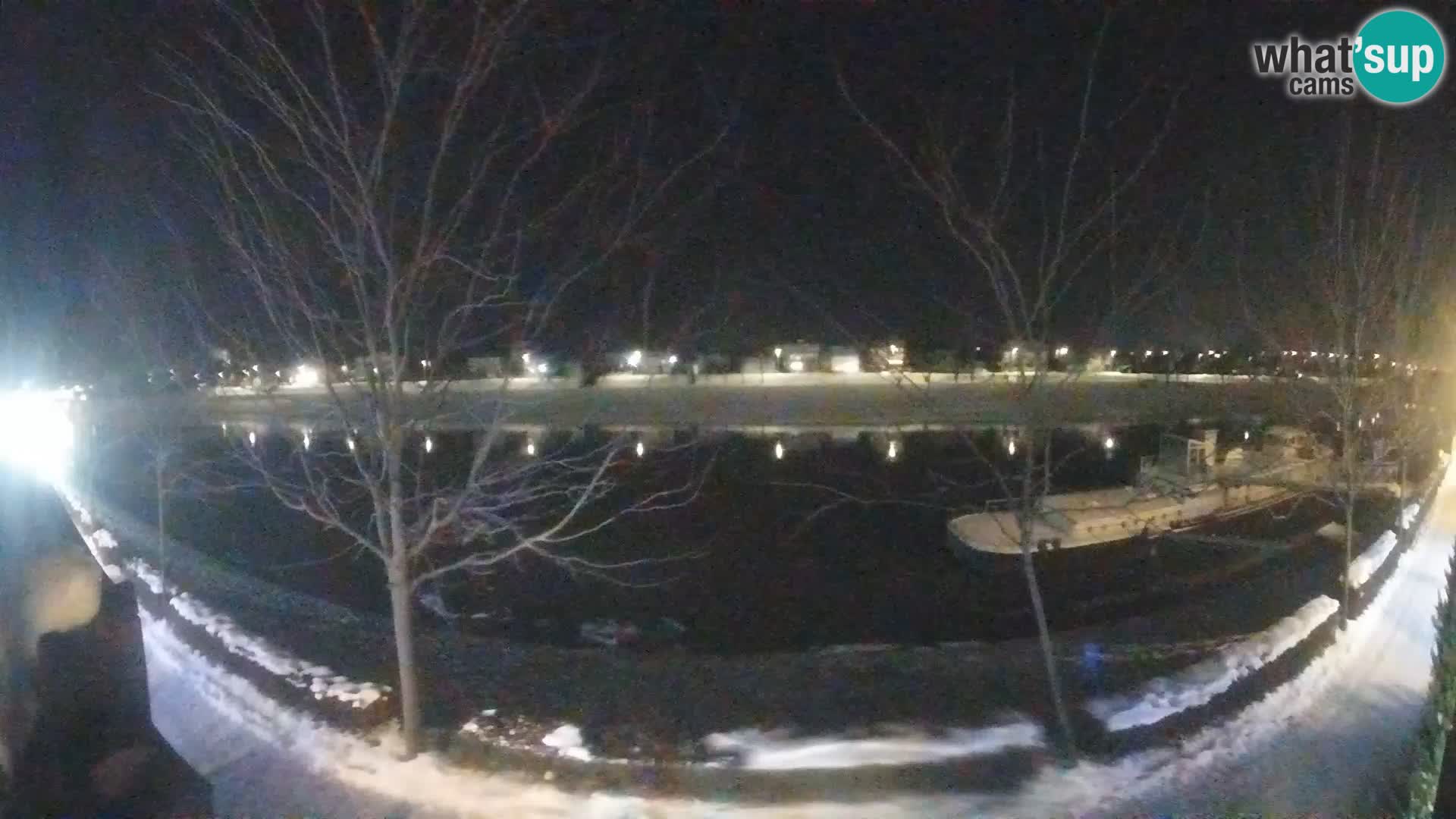 Sisak live webcam pogled na reku Kolpu