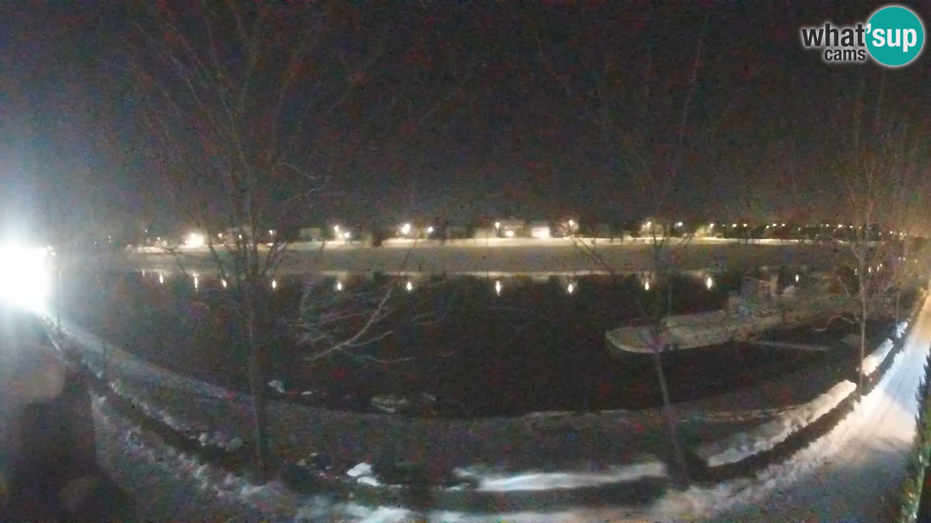 Sisak Live-Webcam Blick auf den Fluss Kolpa – Kroatien