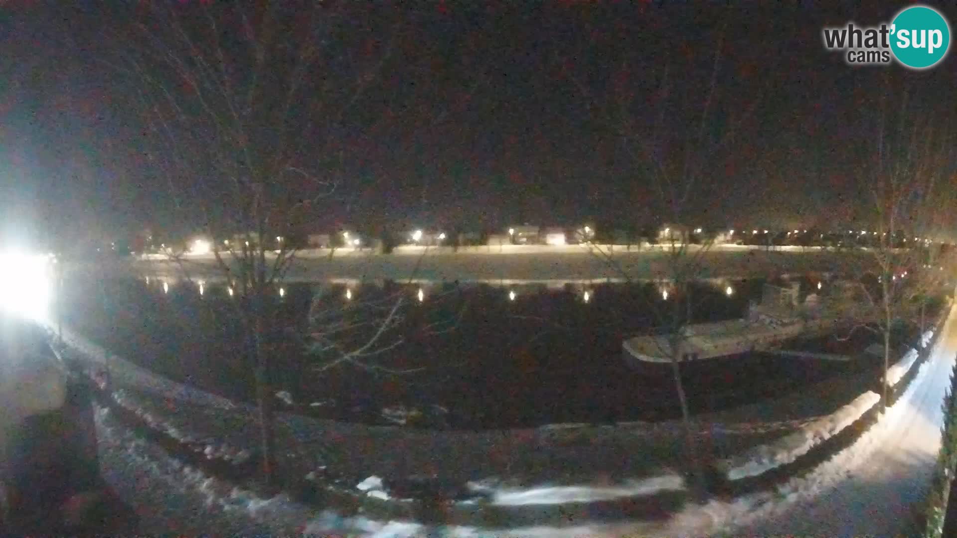 Sisak webcam en direct – vue sur la rivière Kolpa – Croatie