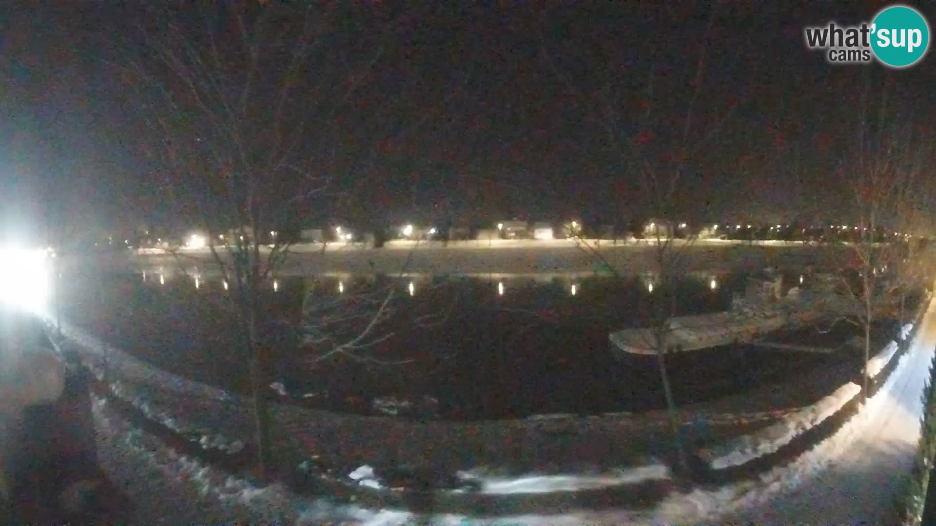 Sisak webcam en direct – vue sur la rivière Kolpa – Croatie