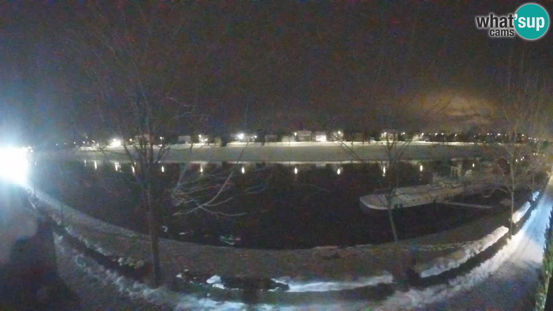 Sisak live webcam pogled na reku Kolpu