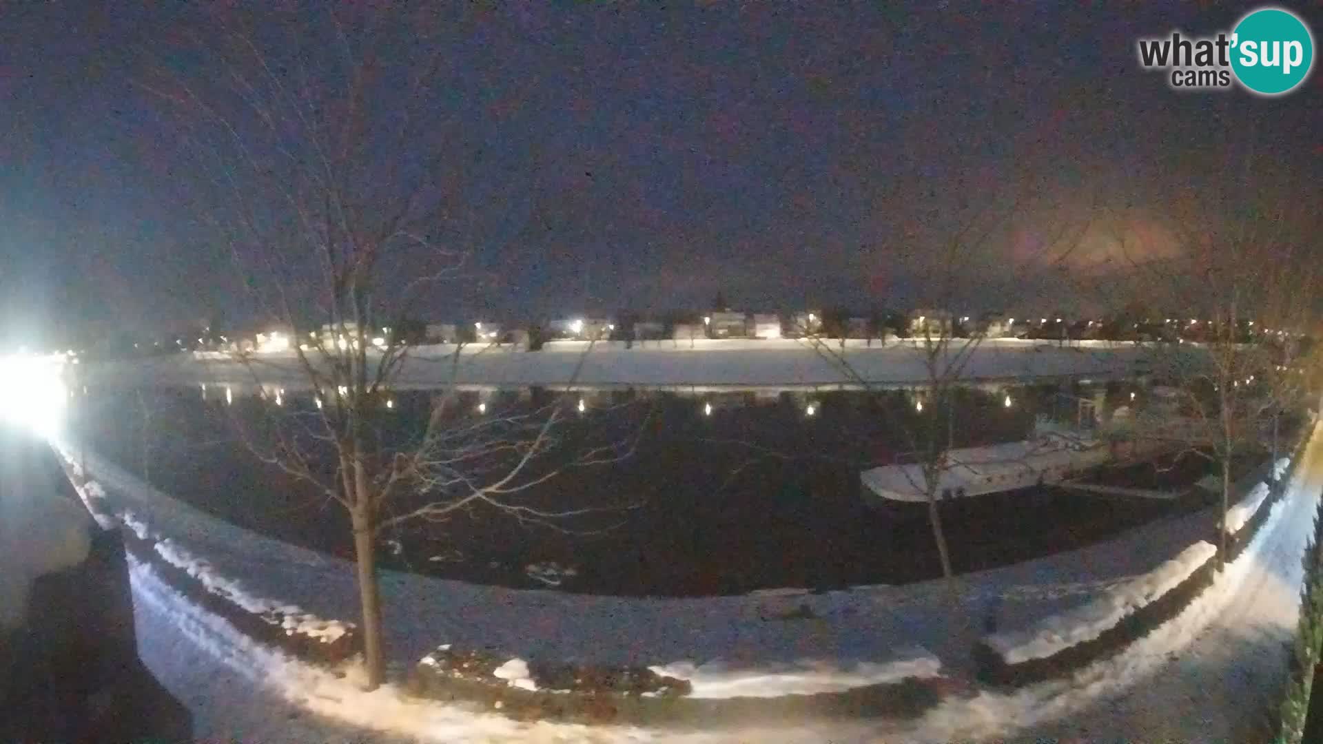 Sisak live webcam pogled na reku Kolpu