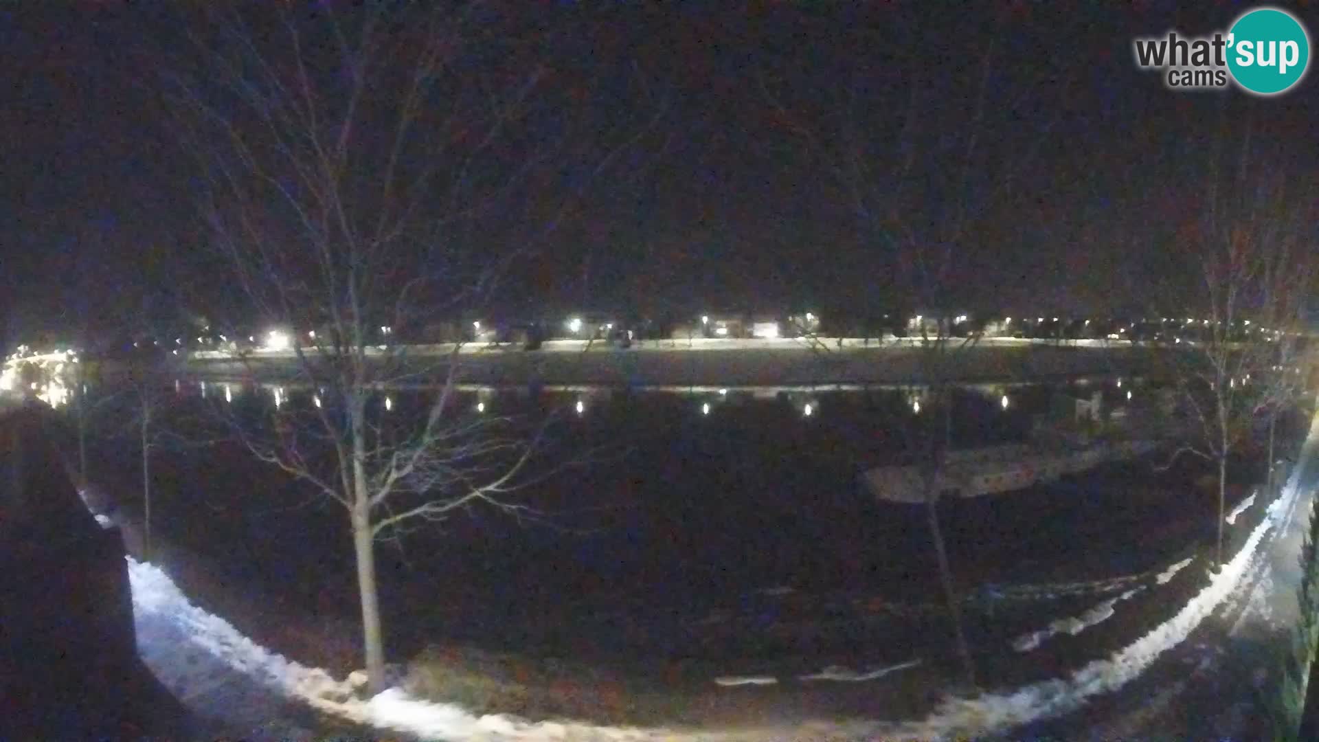 Sisak webcam en direct – vue sur la rivière Kolpa – Croatie
