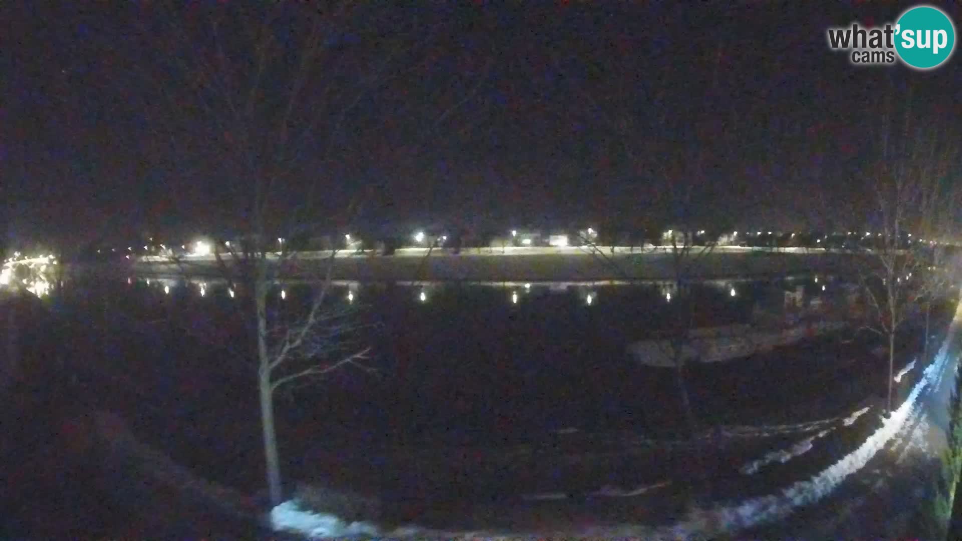 Sisak live webcam Kolpa river view – Croatia