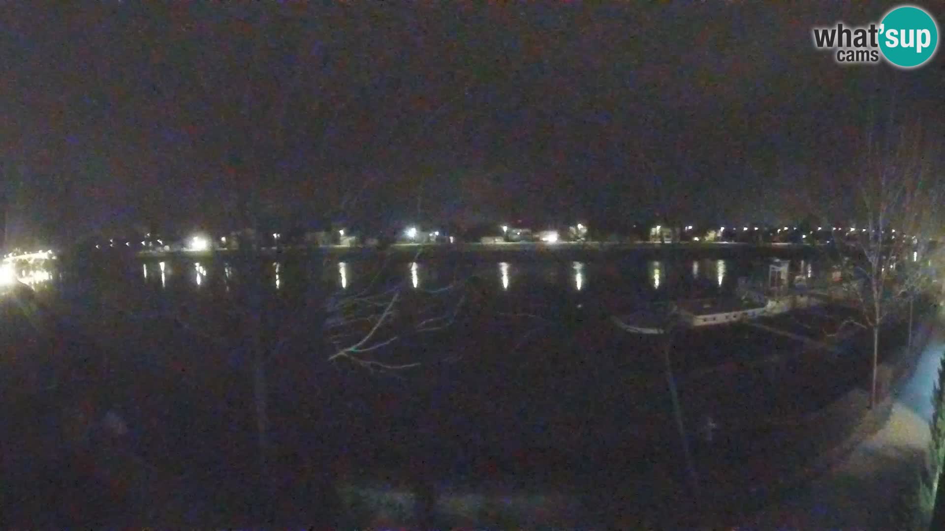 Sisak webcam en direct – vue sur la rivière Kolpa – Croatie