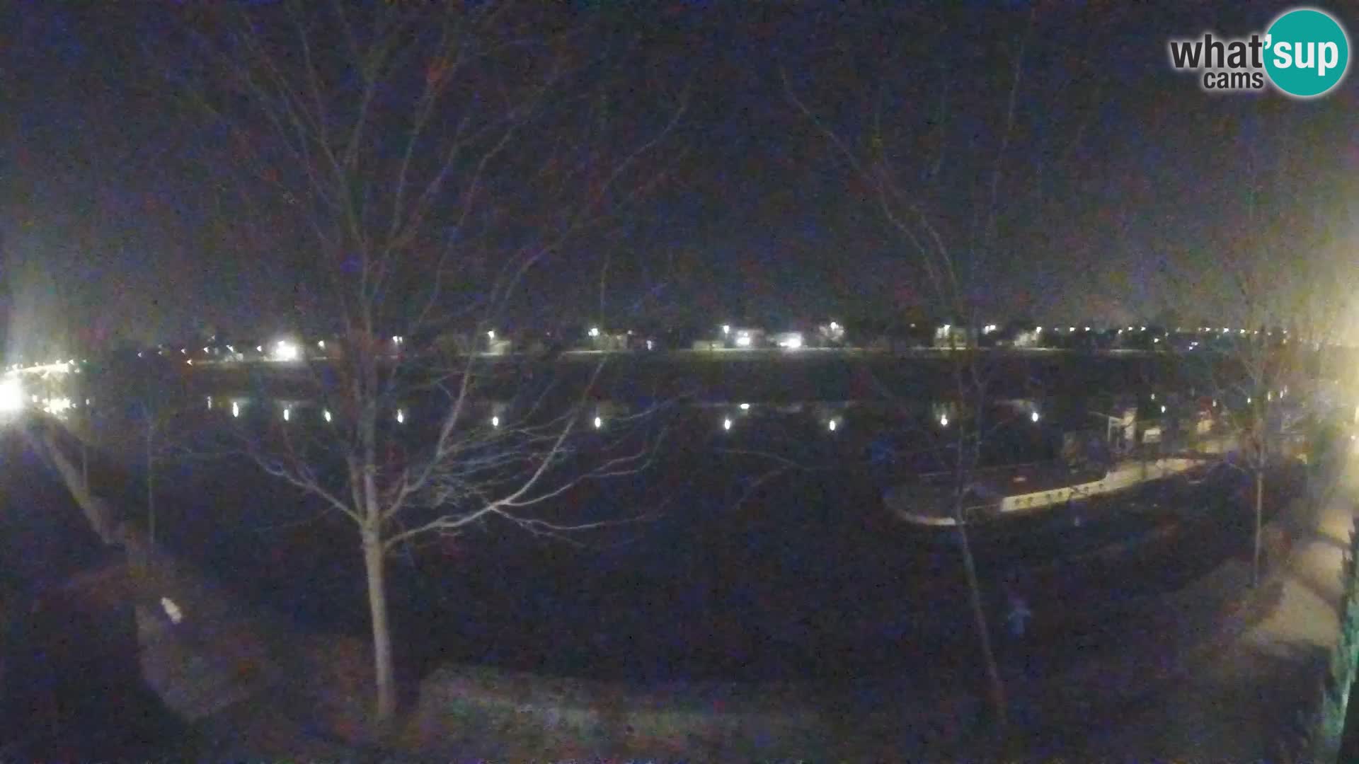 Sisak live webcam – vista sul fiume Kolpa – Croazia