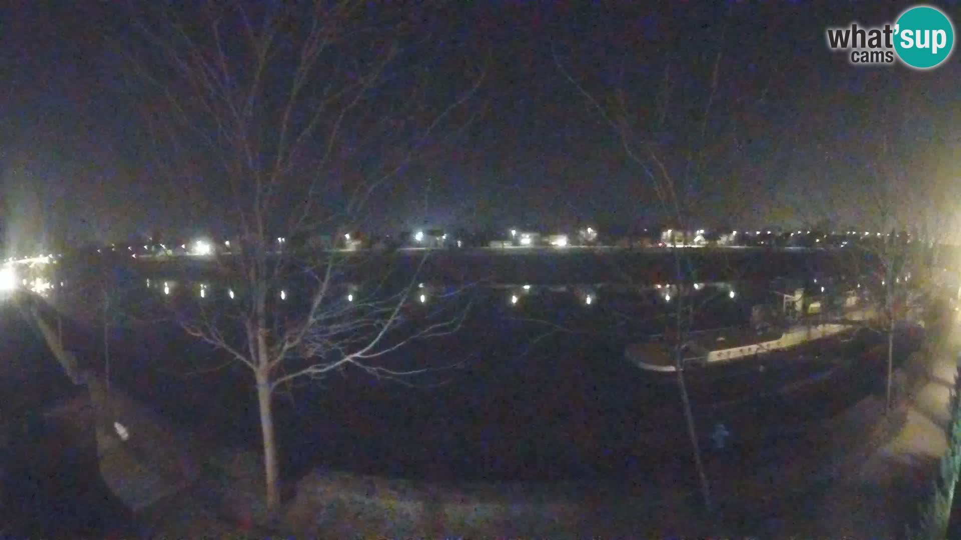 Sisak Live-Webcam Blick auf den Fluss Kolpa – Kroatien