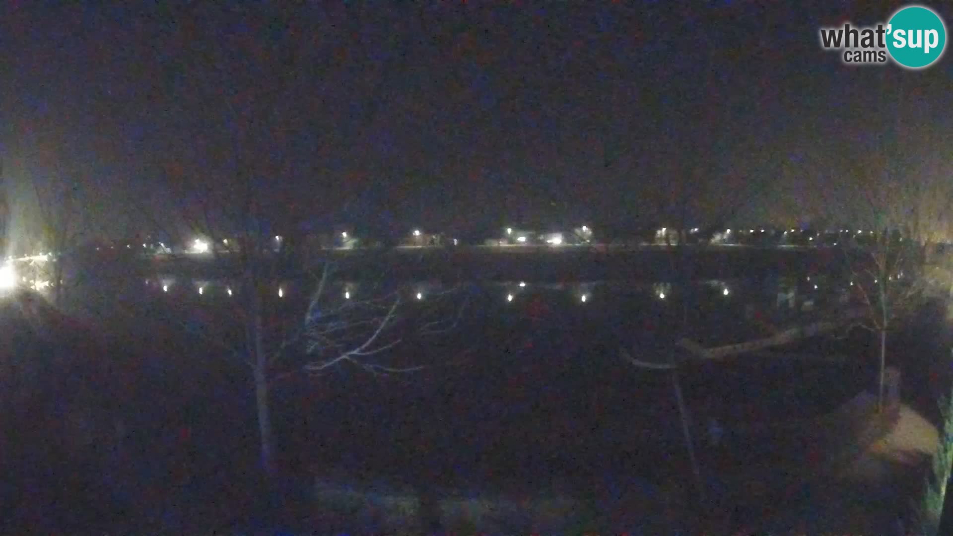 Sisak webcam en vivo Kolpa river view – Croacia