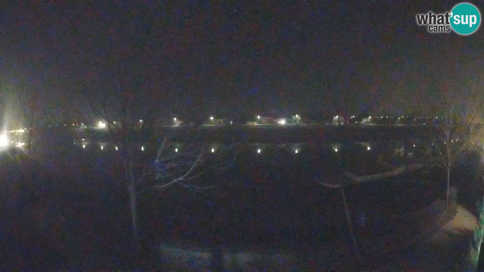 Sisak live webcam pogled na reku Kolpu
