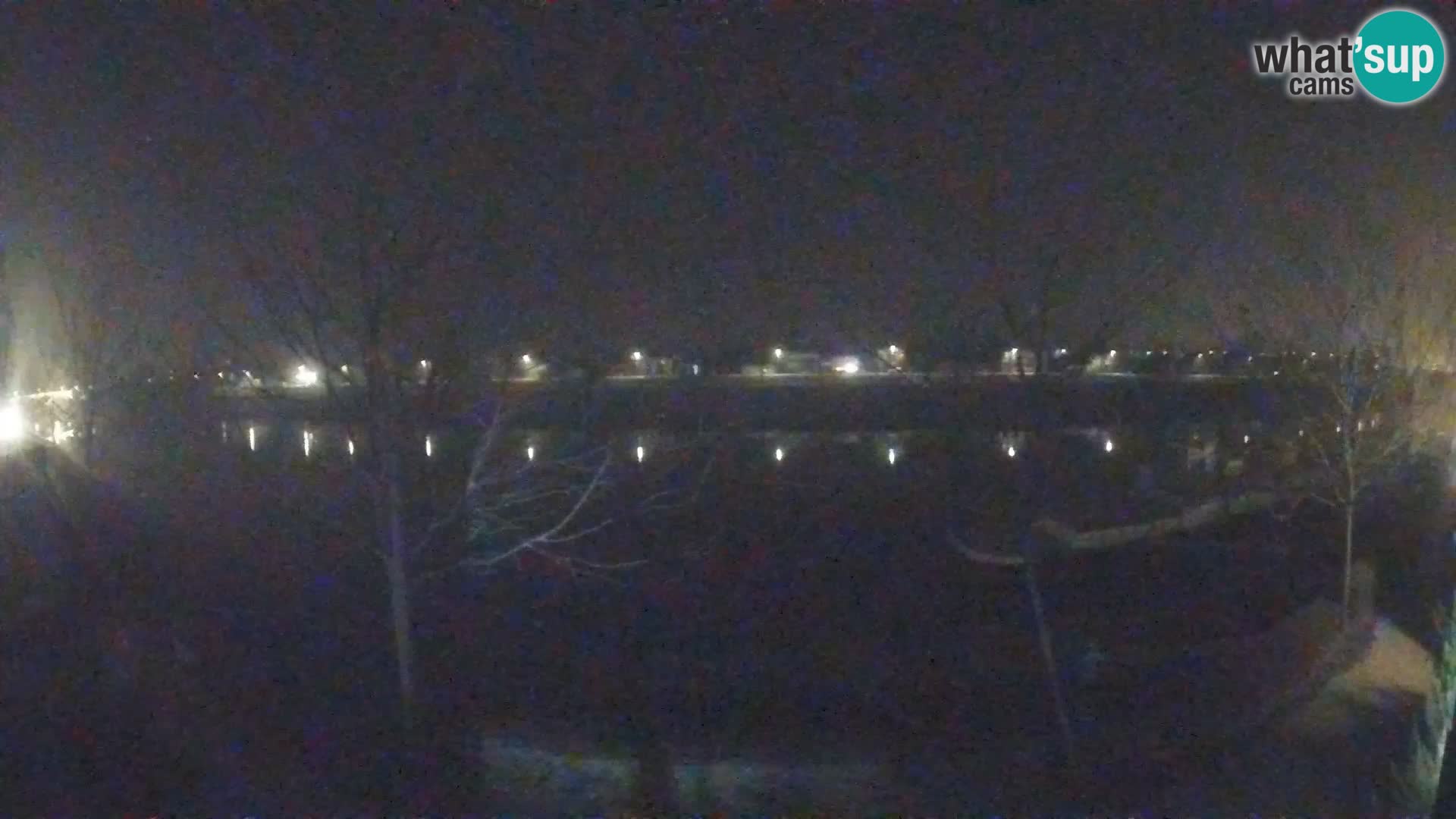 Sisak webcam en direct – vue sur la rivière Kolpa – Croatie