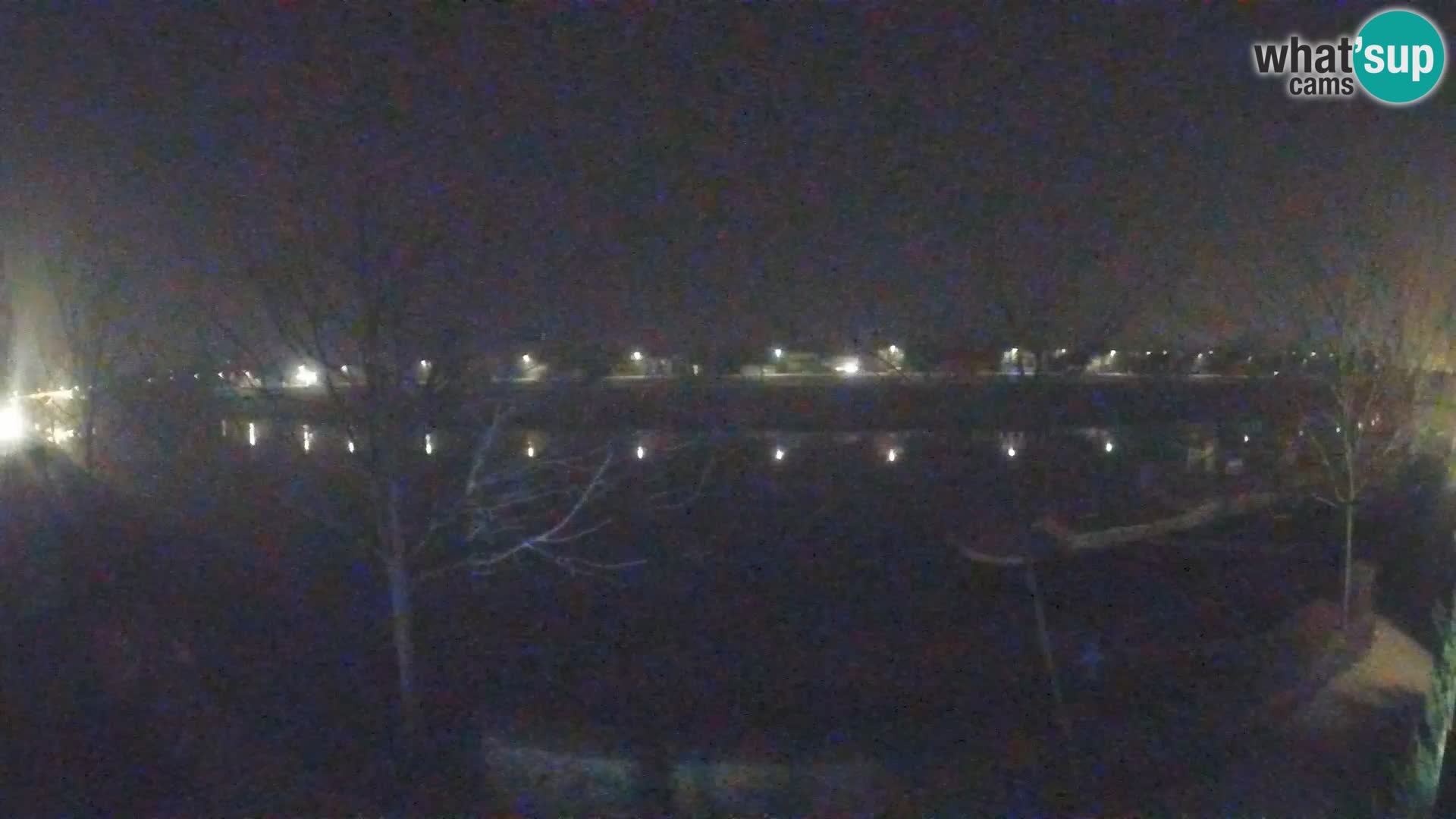 Sisak Live-Webcam Blick auf den Fluss Kolpa – Kroatien