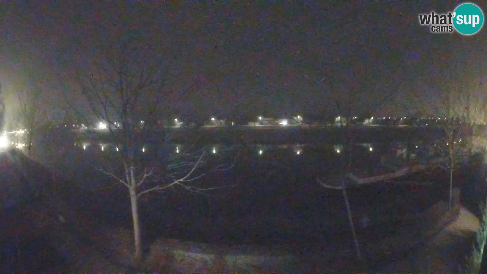 Sisak Live-Webcam Blick auf den Fluss Kolpa – Kroatien