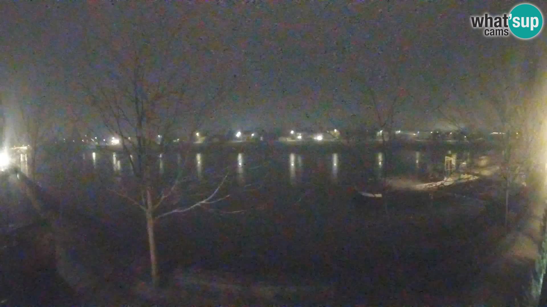 Sisak live webcam pogled na reku Kolpu