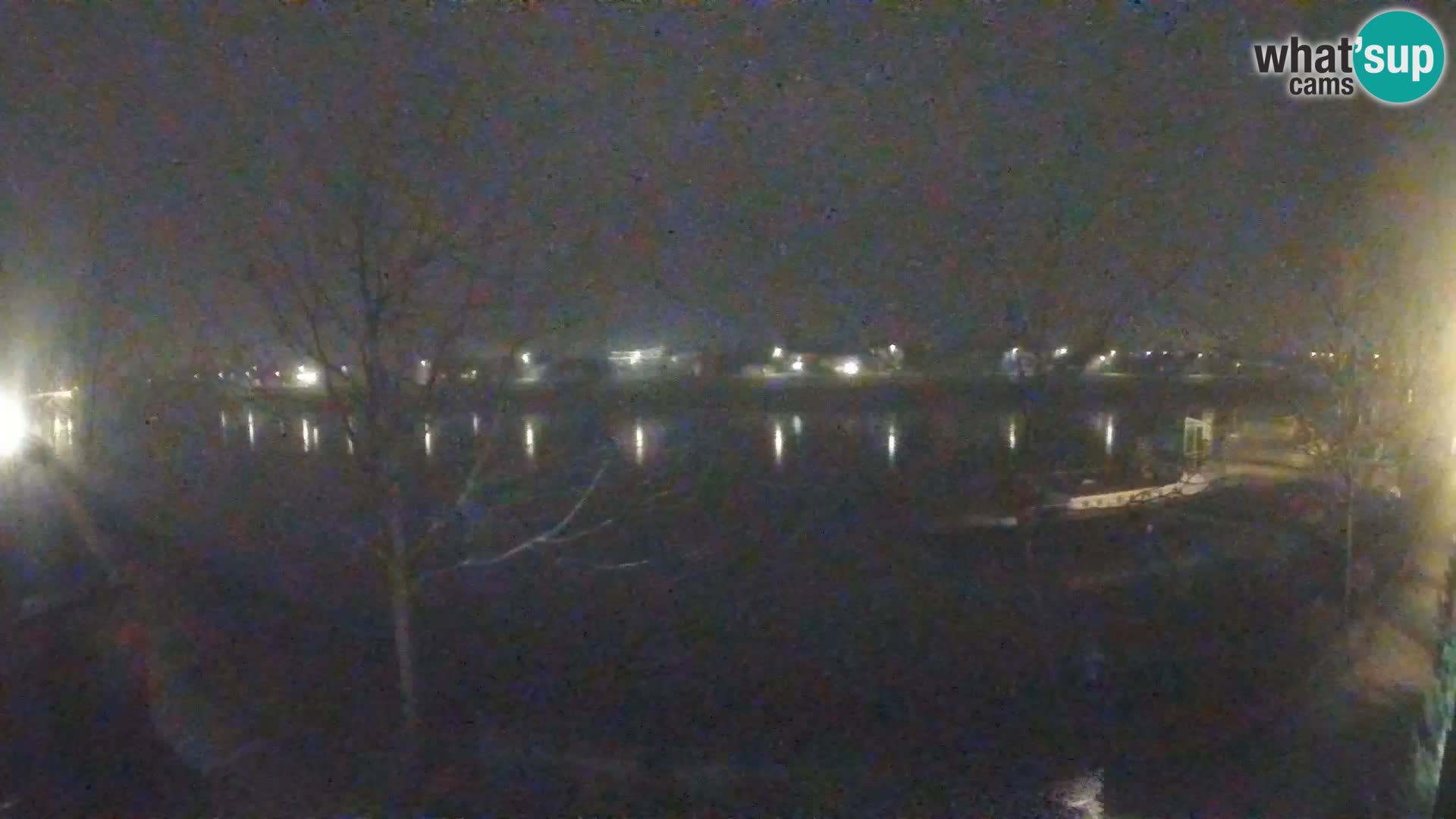 Sisak live webcam Kolpa river view – Croatia