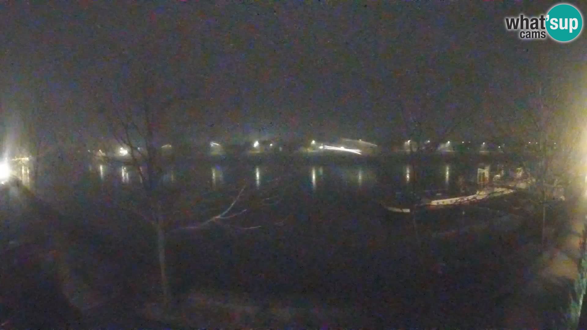 Sisak live webcam pogled na reku Kolpu