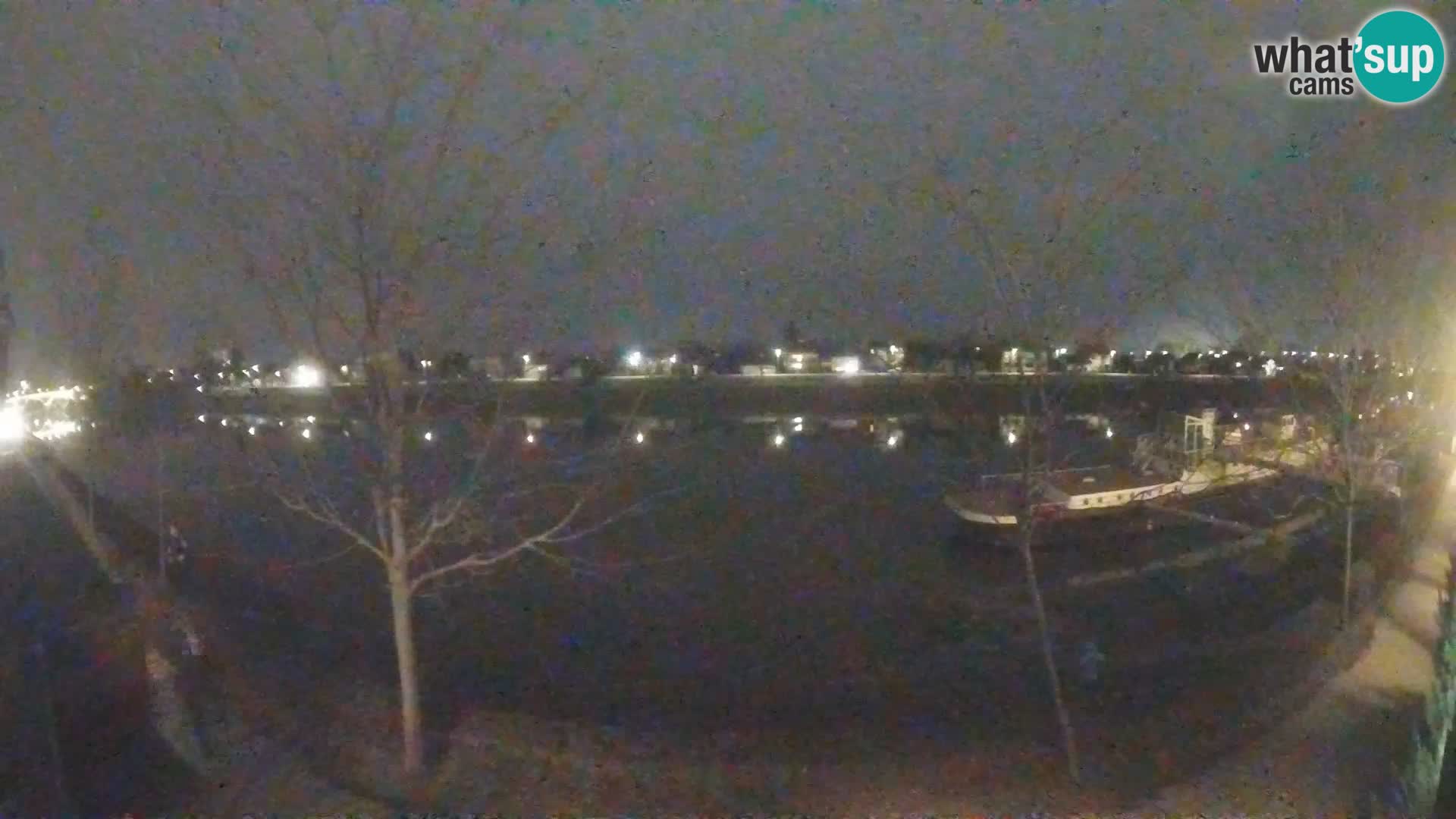 Sisak webcam en direct – vue sur la rivière Kolpa – Croatie