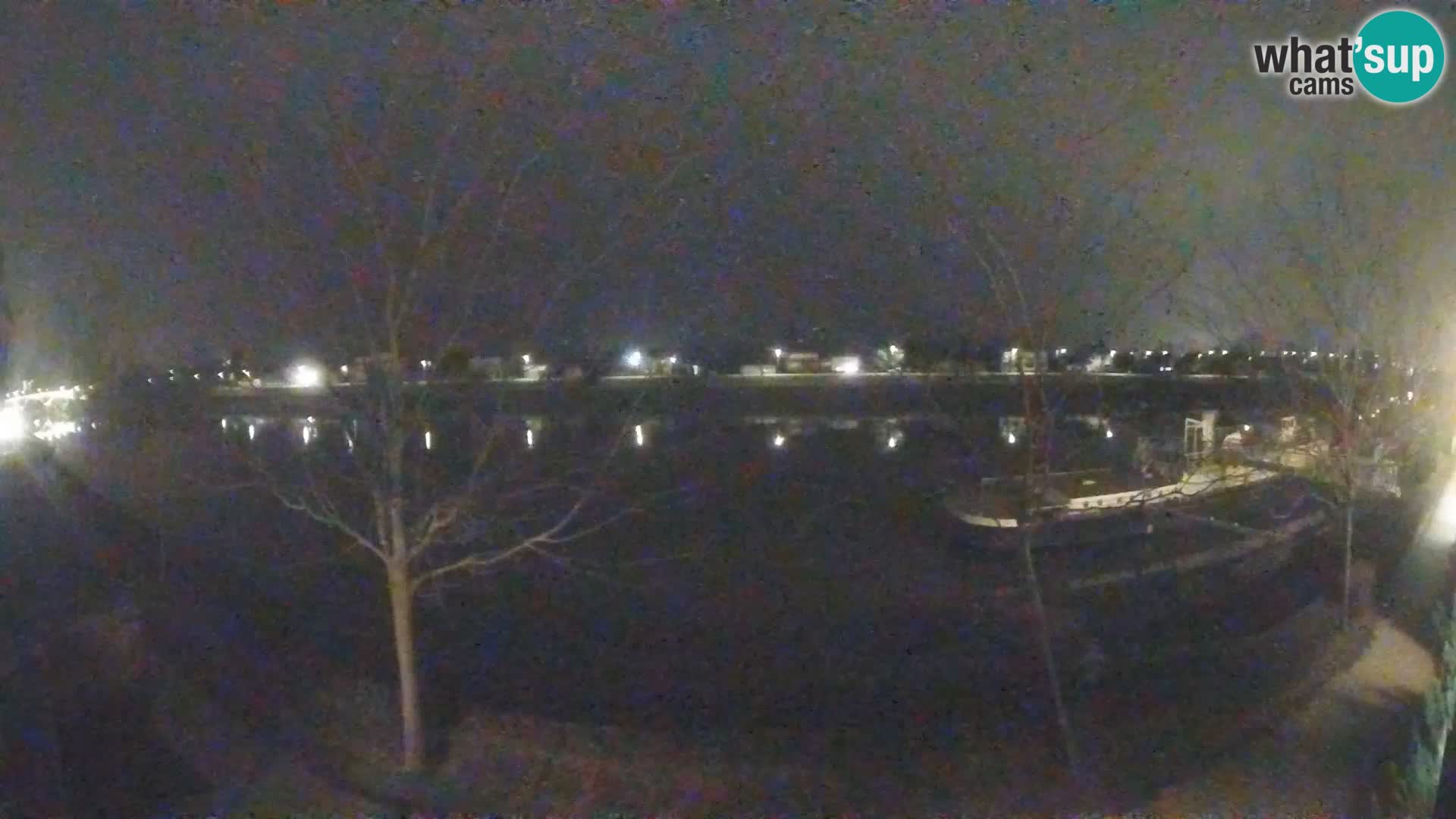 Sisak webcam en direct – vue sur la rivière Kolpa – Croatie