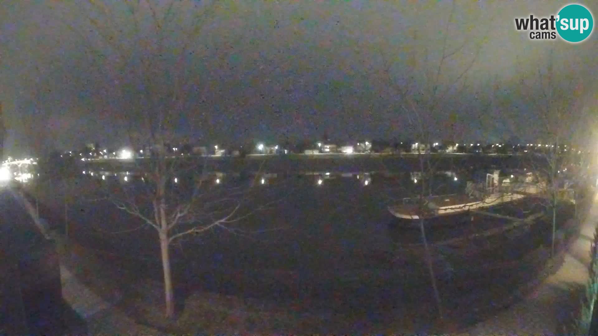 Sisak live webcam Kolpa river view – Croatia