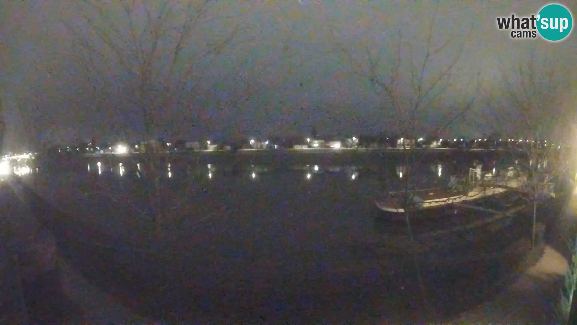 Sisak webcam en vivo Kolpa river view – Croacia