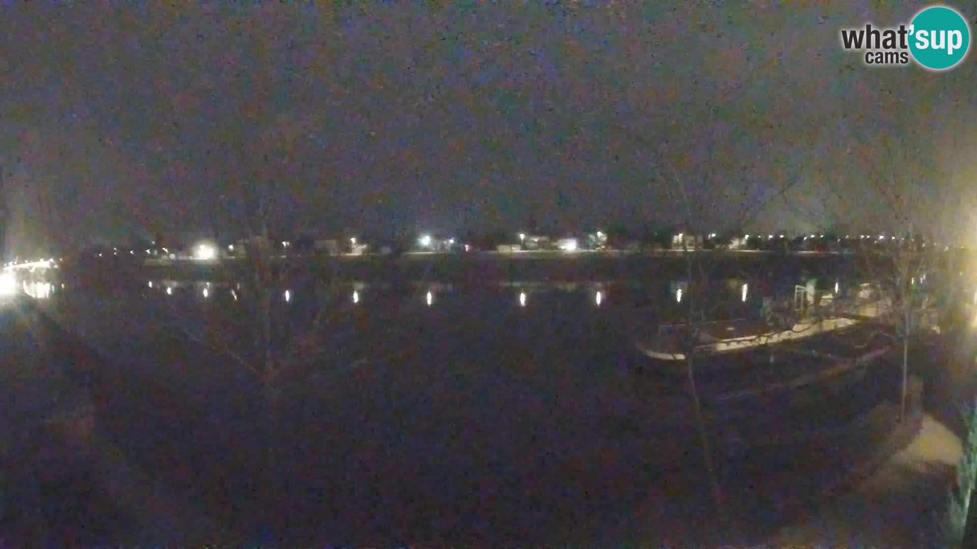Sisak webcam en direct – vue sur la rivière Kolpa – Croatie