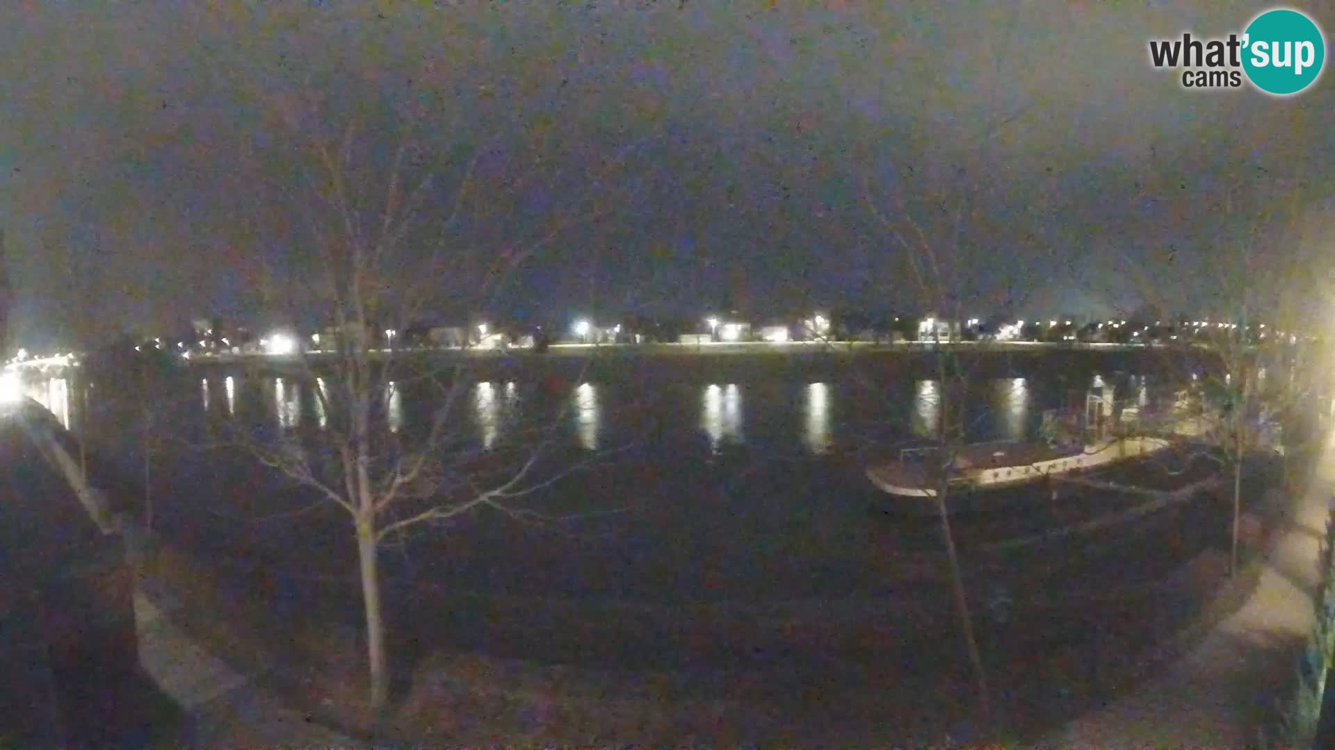 Sisak live webcam pogled na reku Kolpu