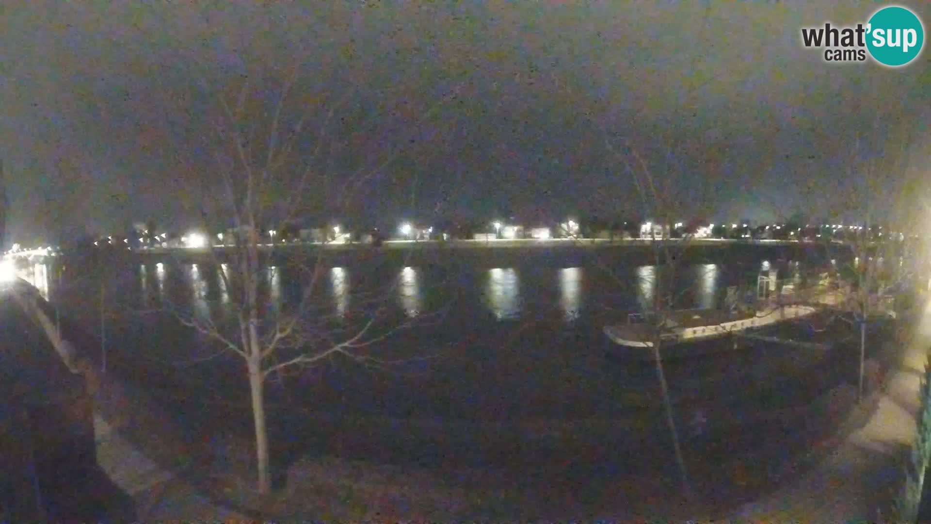Sisak live webcam pogled na reku Kolpu
