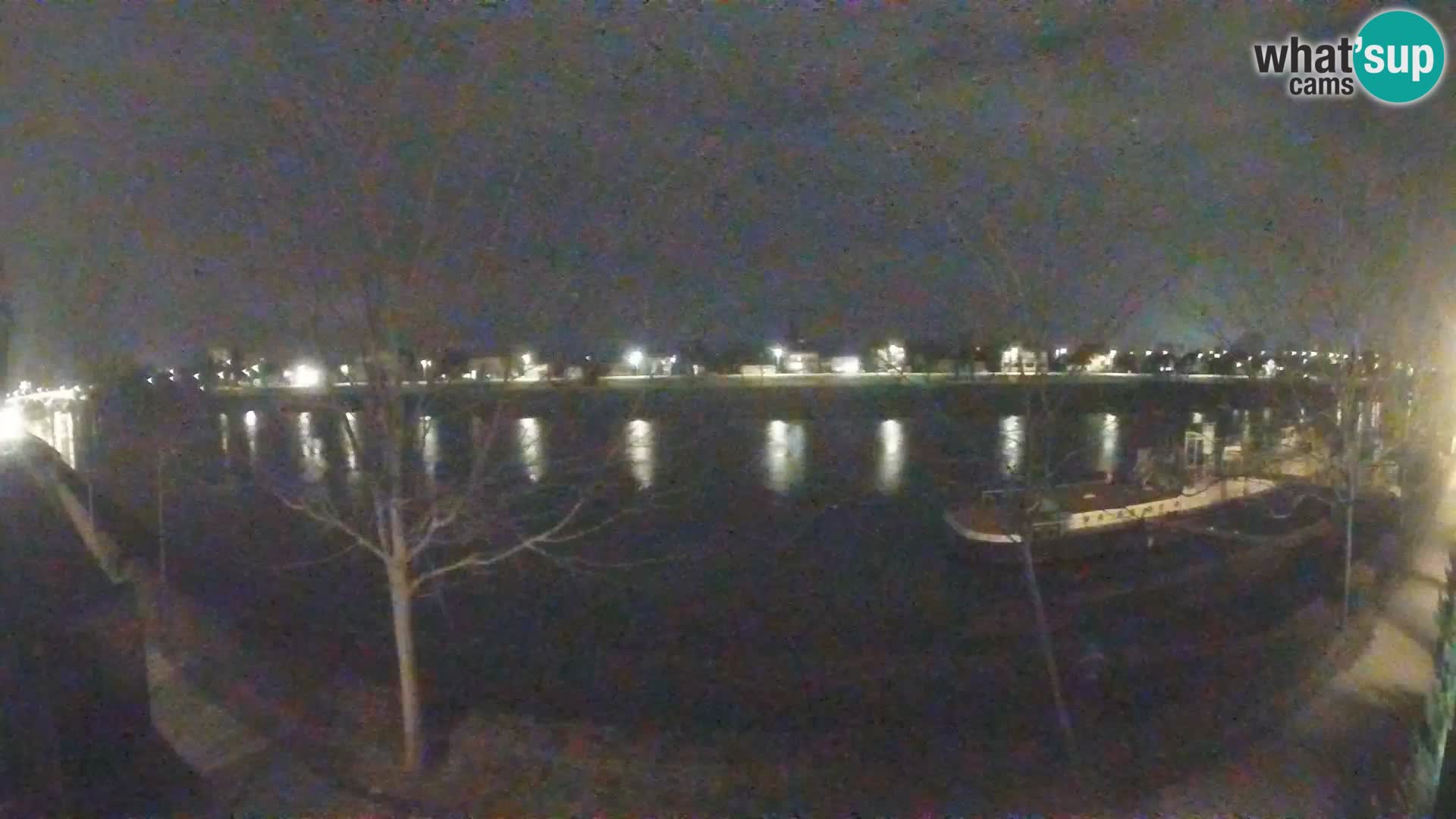 Sisak Live-Webcam Blick auf den Fluss Kolpa – Kroatien