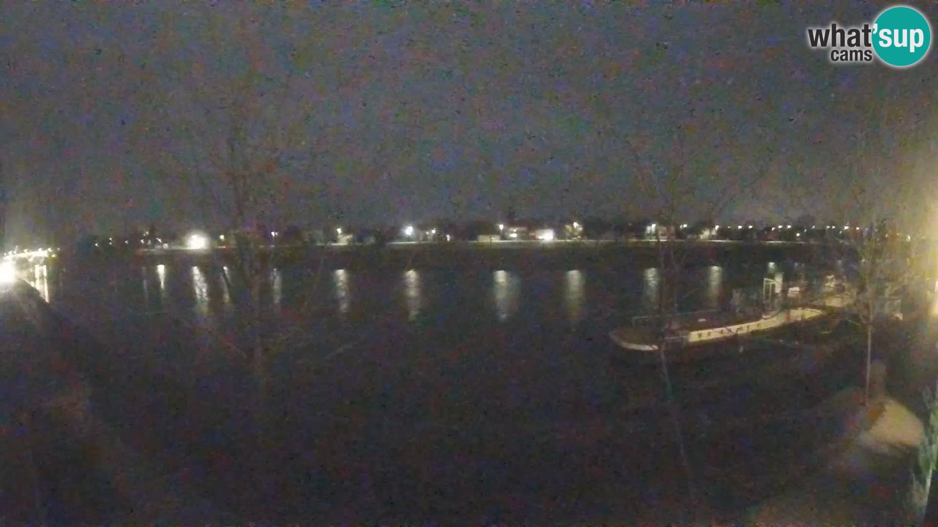 Sisak Live-Webcam Blick auf den Fluss Kolpa – Kroatien
