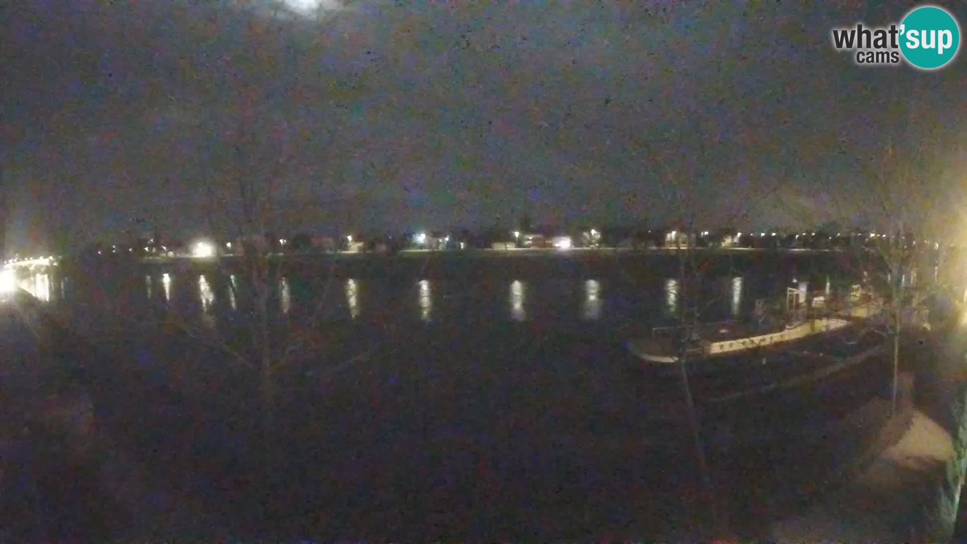 Sisak live webcam – vista sul fiume Kolpa – Croazia